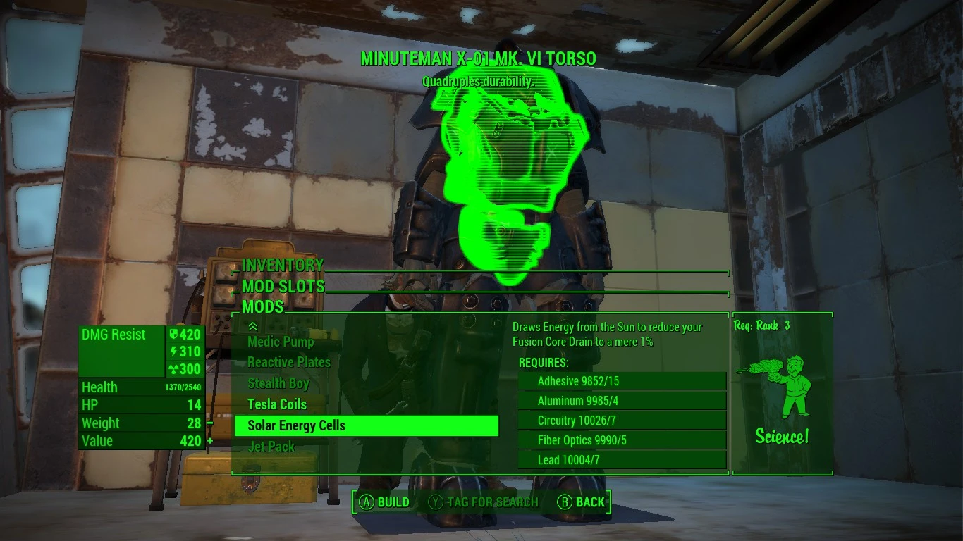 Solar Power Armor At Fallout 4 Nexus - Mods And Community