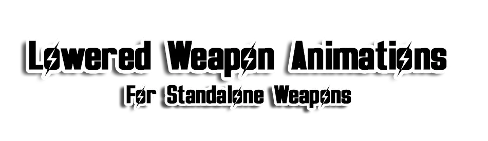 lowered weapons mod fallout 4