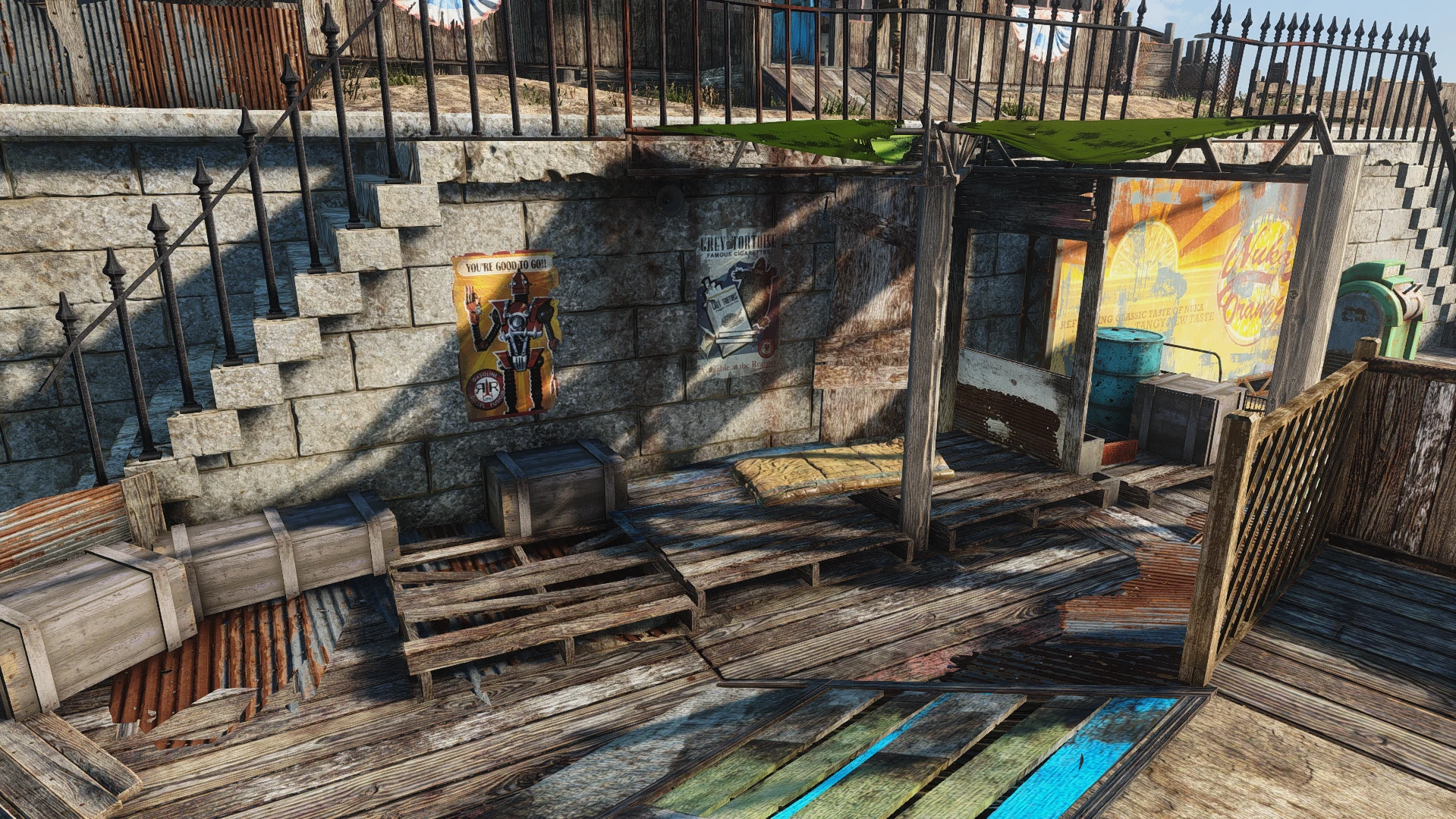 Fallout 4 как строить забор фото 105
