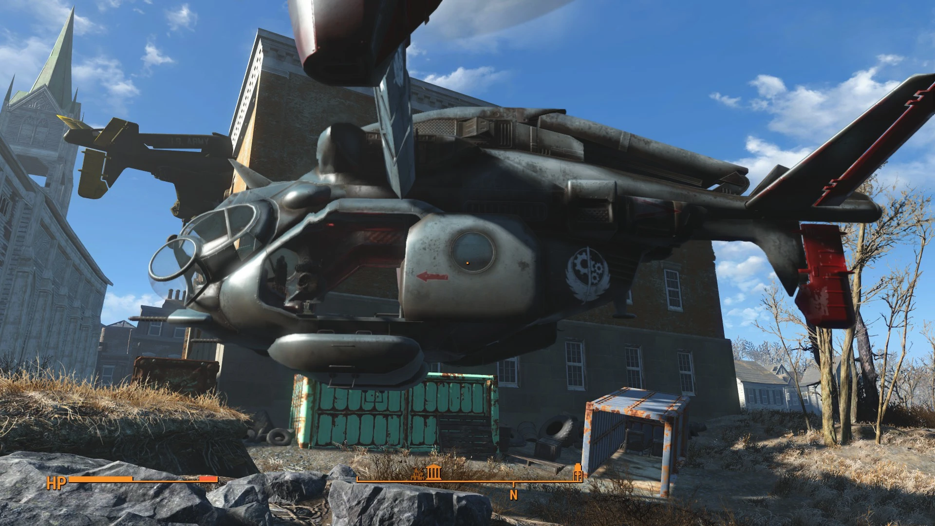 Fallout 4 vertibird jump фото 8