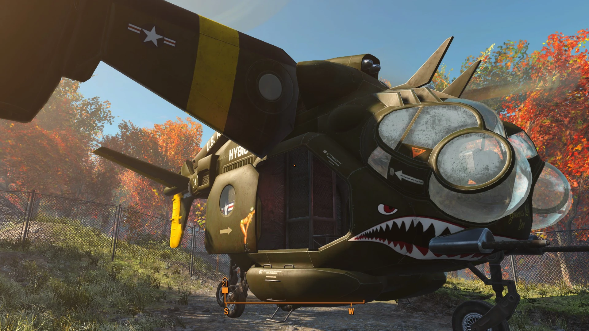 Fallout 4 flyable personal vertibird фото 6