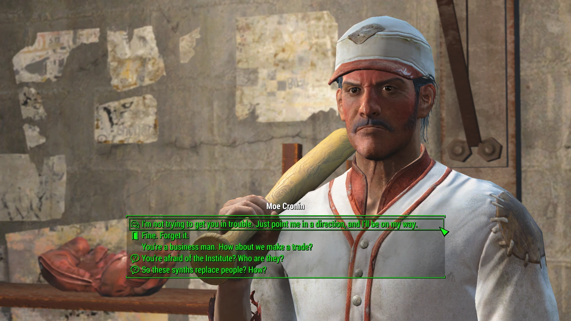 Fallout 4 extended dialogue interface