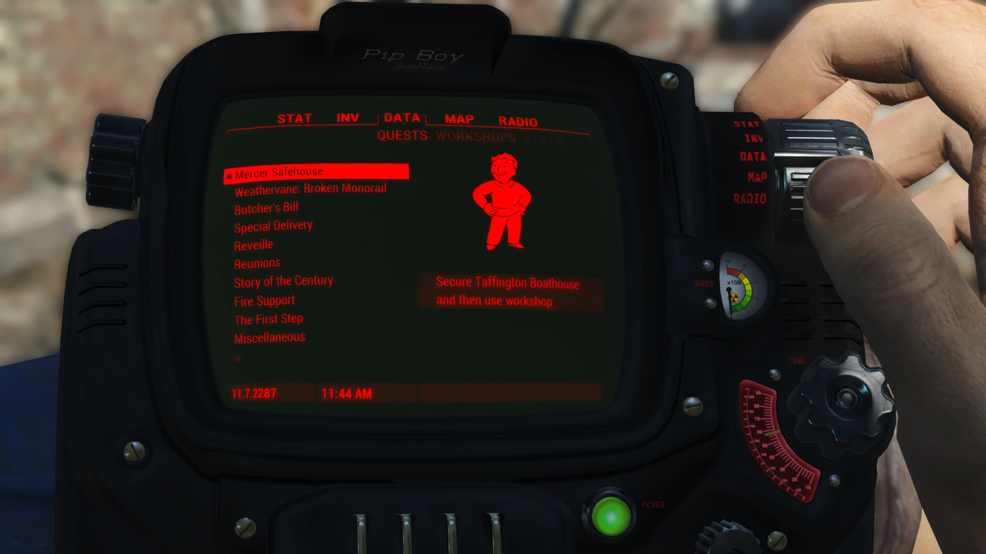 Fallout 4 fallout texture overhaul pipboy pip boy uhd 4k фото 110