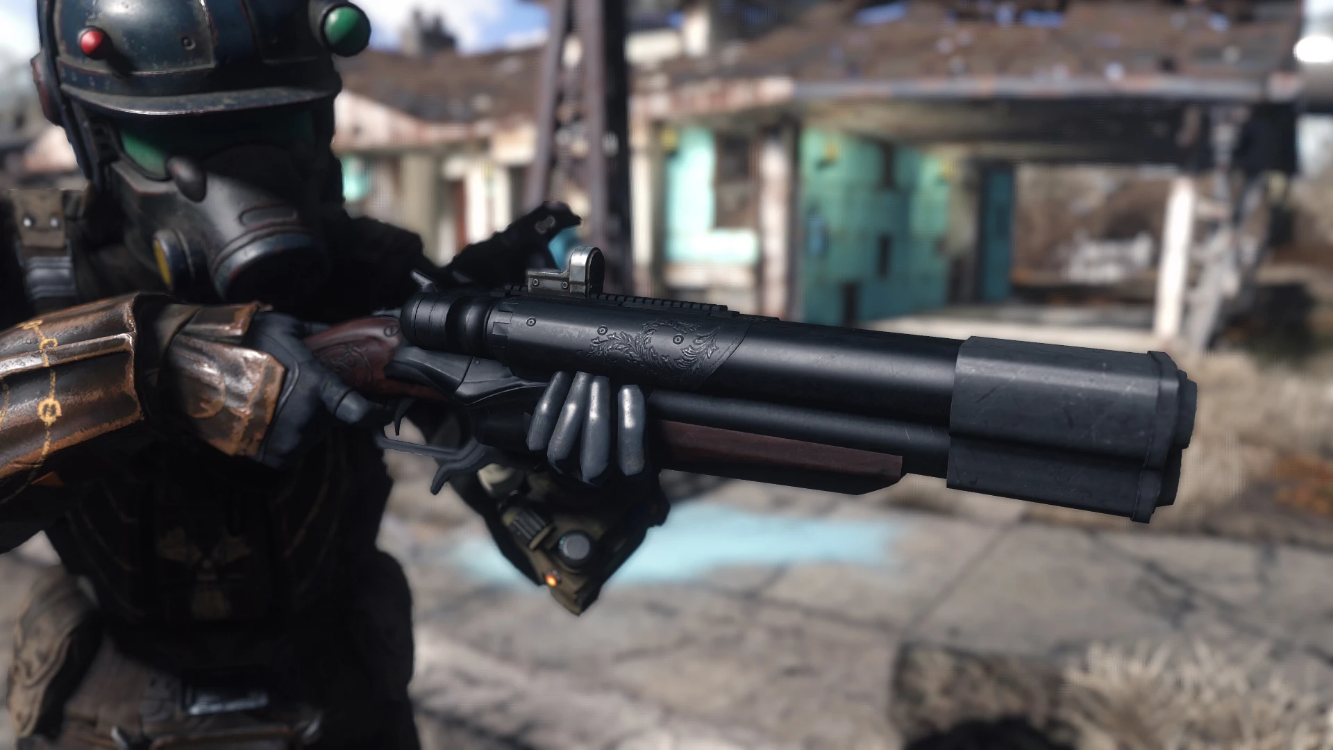 Fallout 4 shotguns rifles фото 35