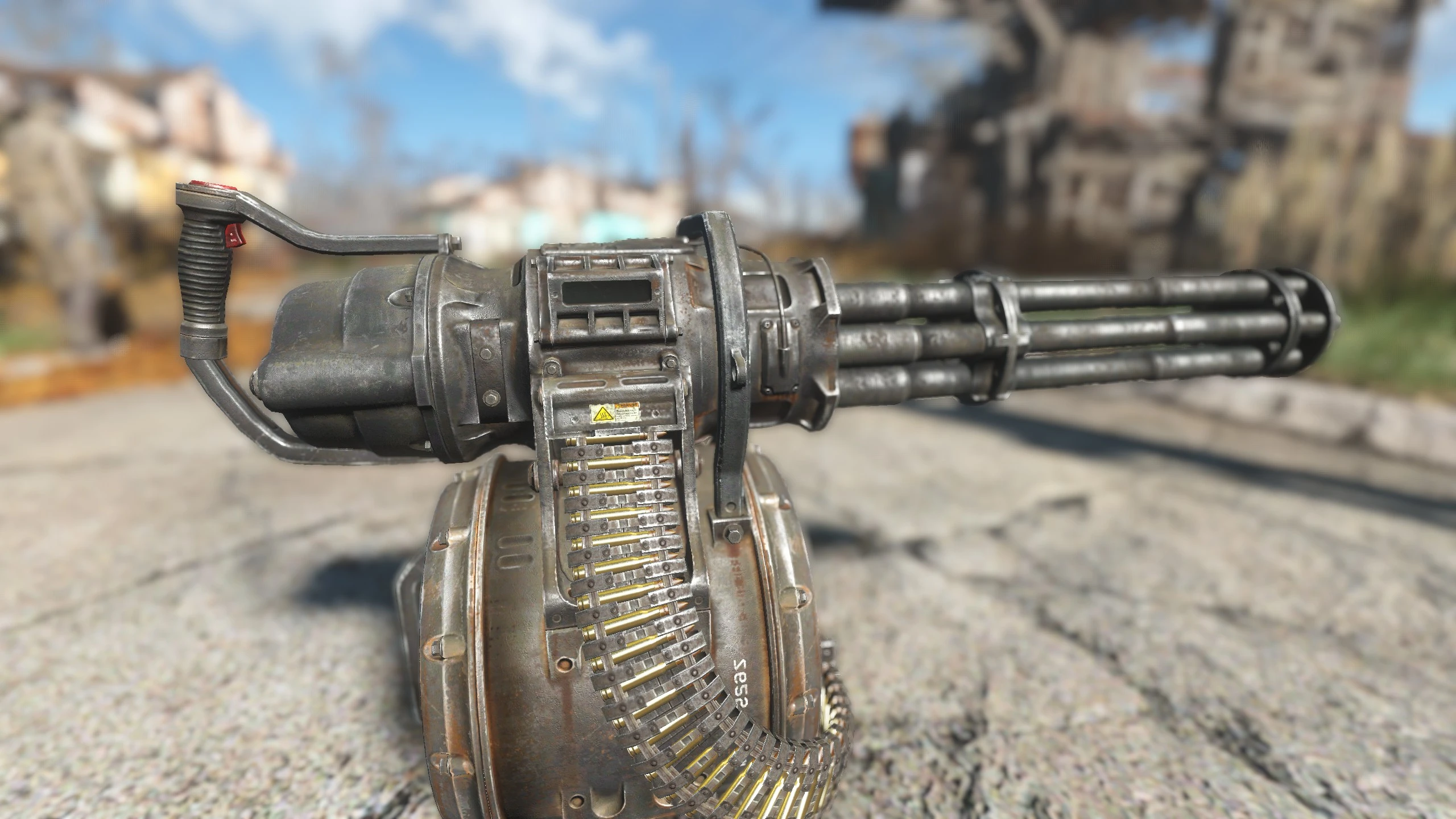 Fallout 4 гаусс миниган фото 106