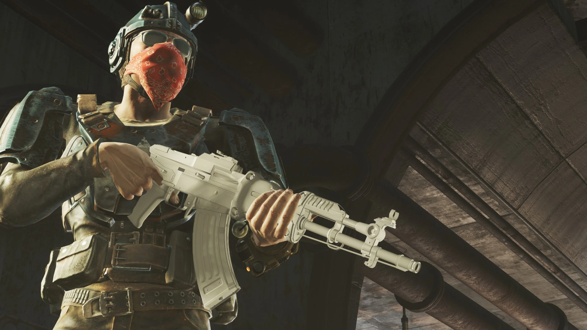 Fallout 4 handmade assault rifle фото 95