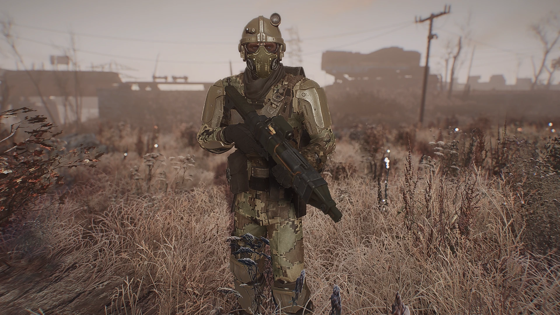 Fallout 4 боевой шлем фото 25