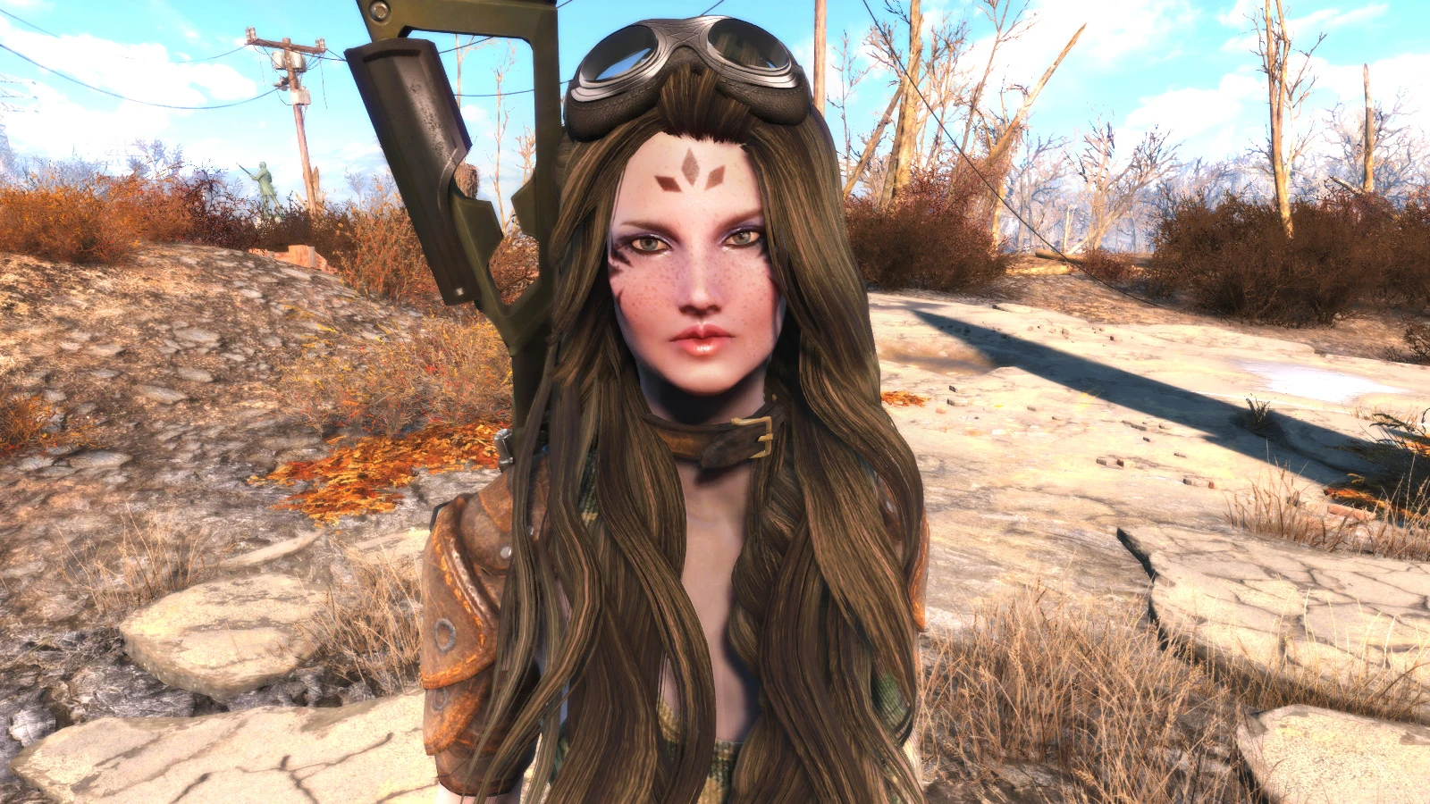 Ponytail hairstyles fallout 4 фото 81