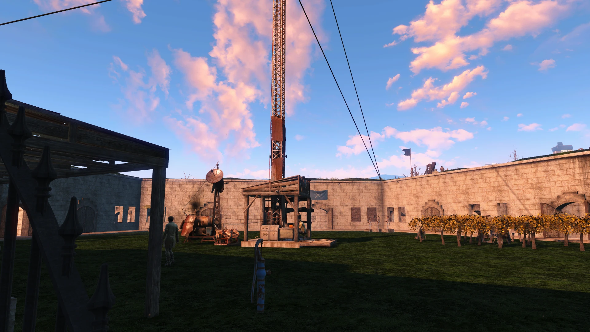 Fallout 4 отремонтированный замок фото 91