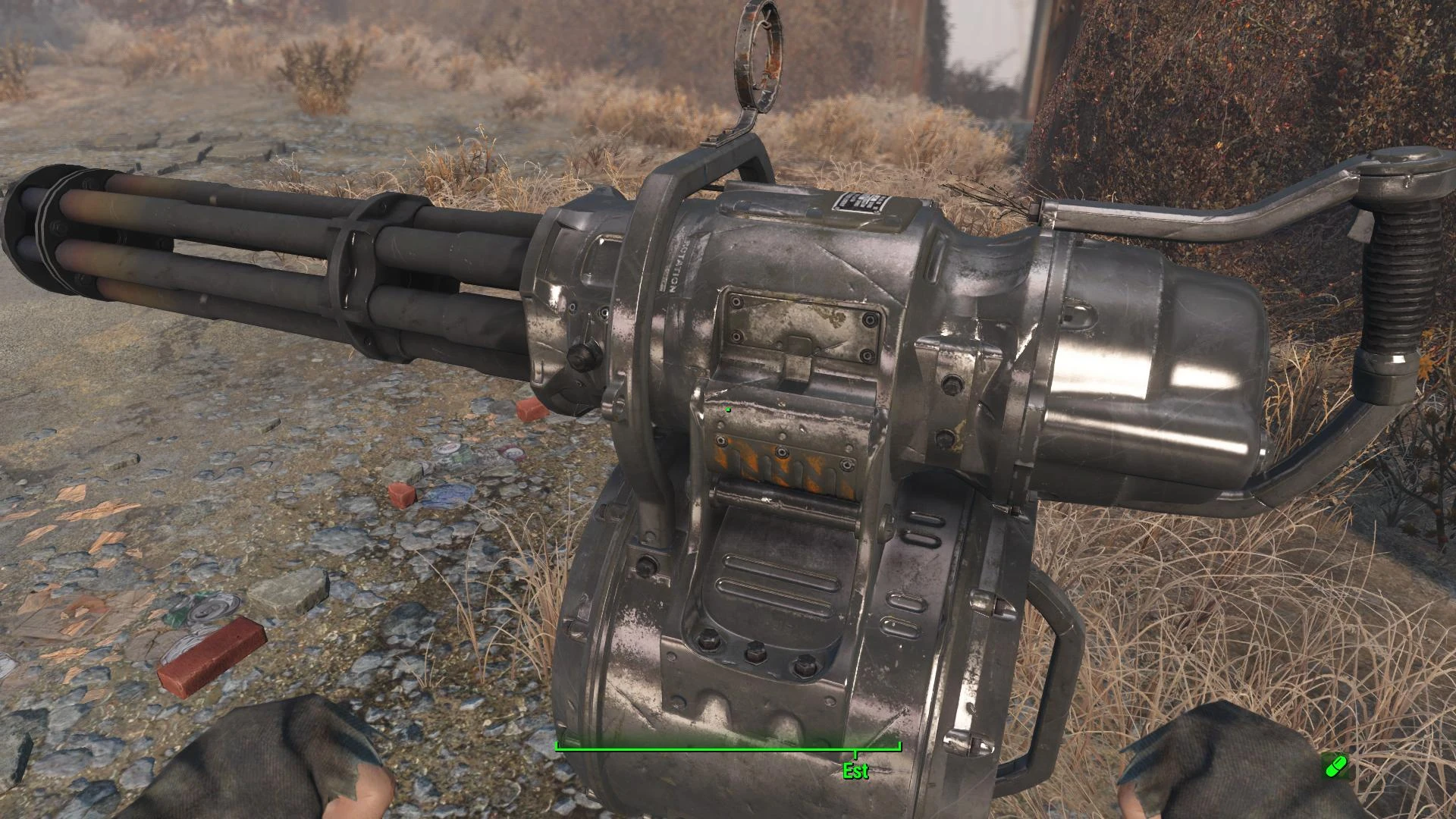 Fallout 4 взять миниган где он фото 32