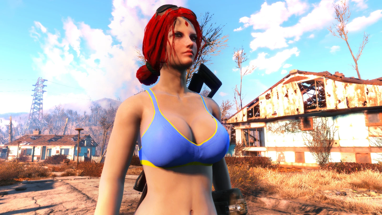 Fallout 4 безумно красивая vault girl фото 73