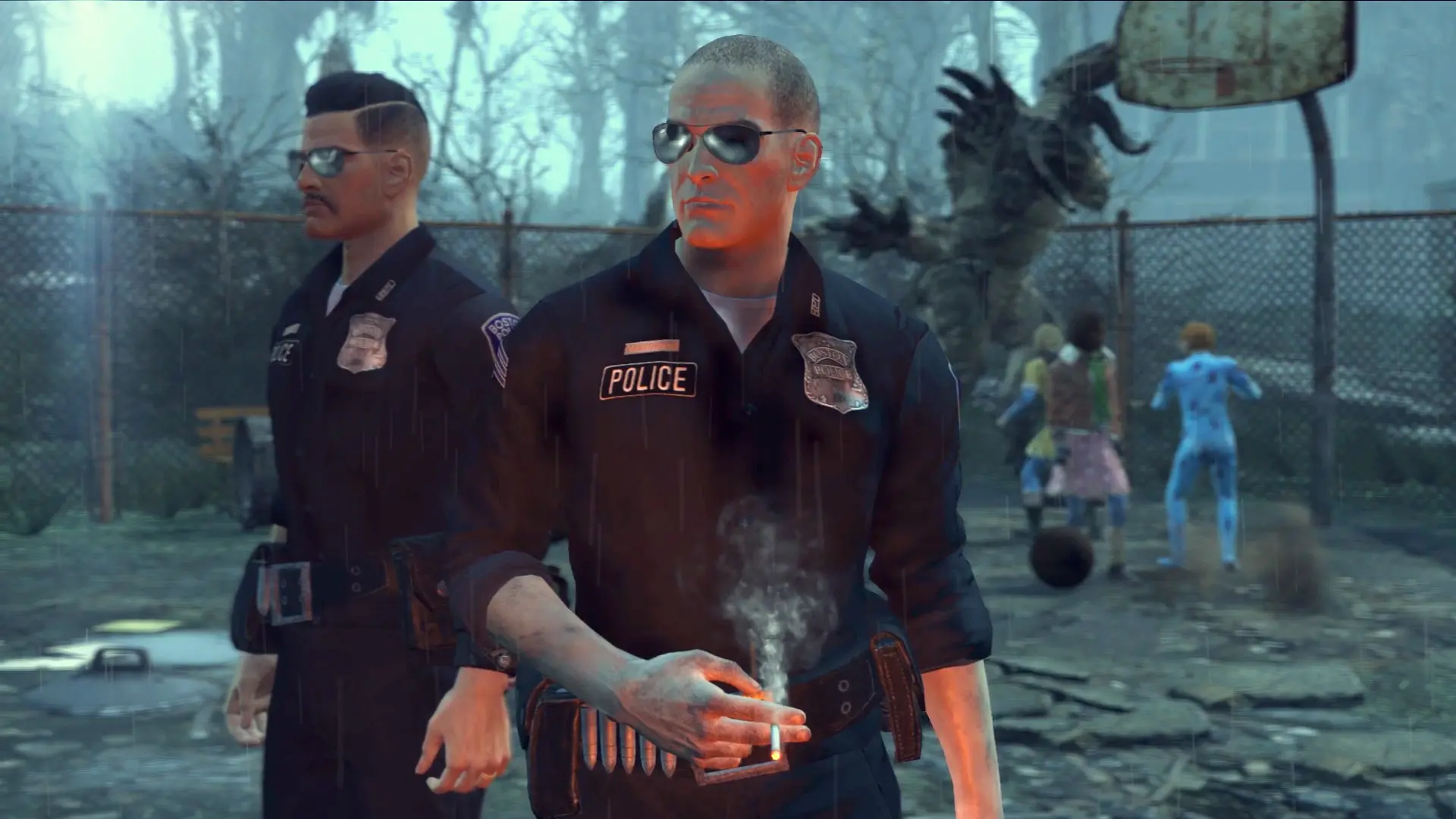 Fallout 4 police uniform фото 3