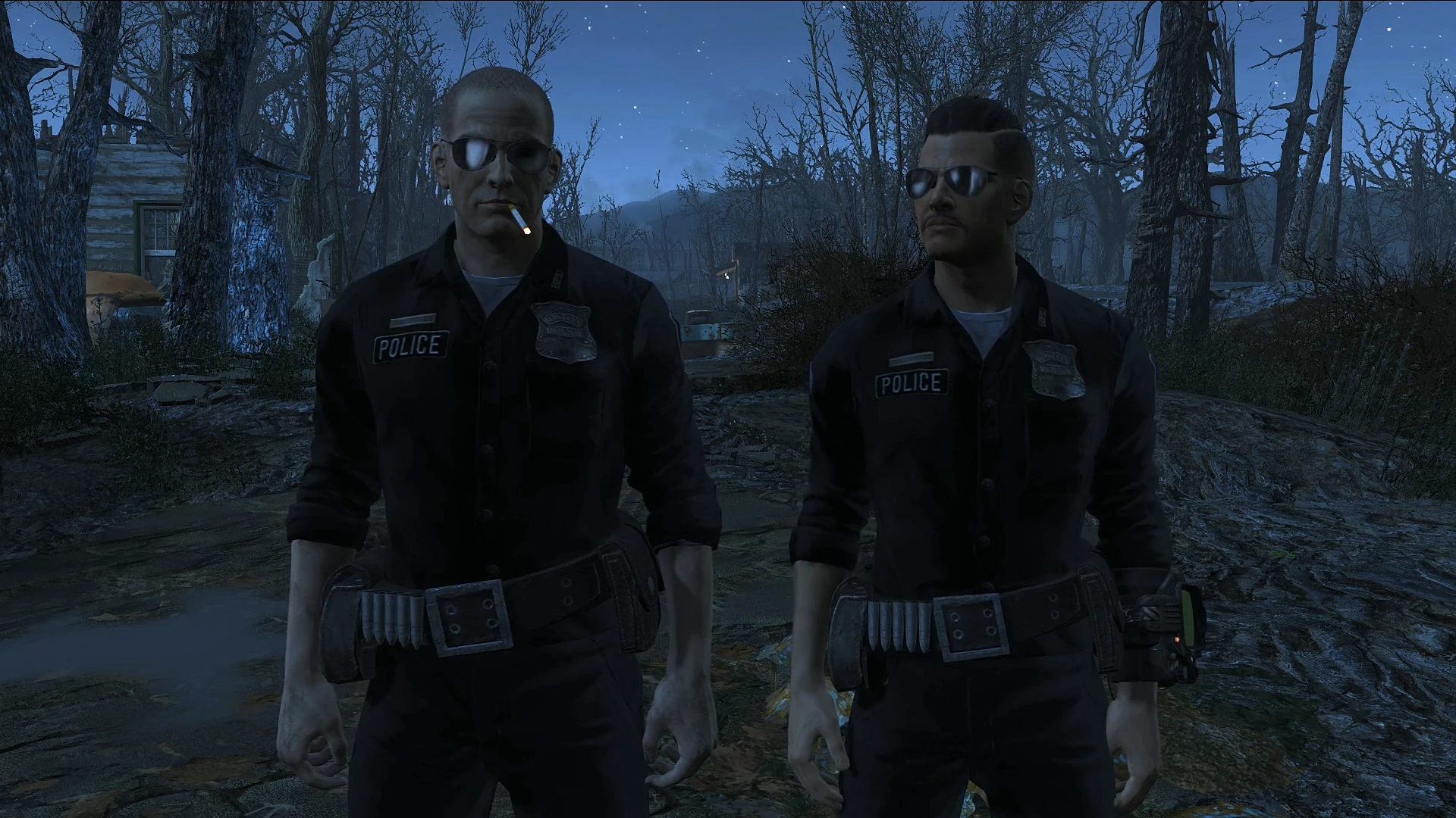 Fallout 4 боевой костюм бостонской полиции фото 12