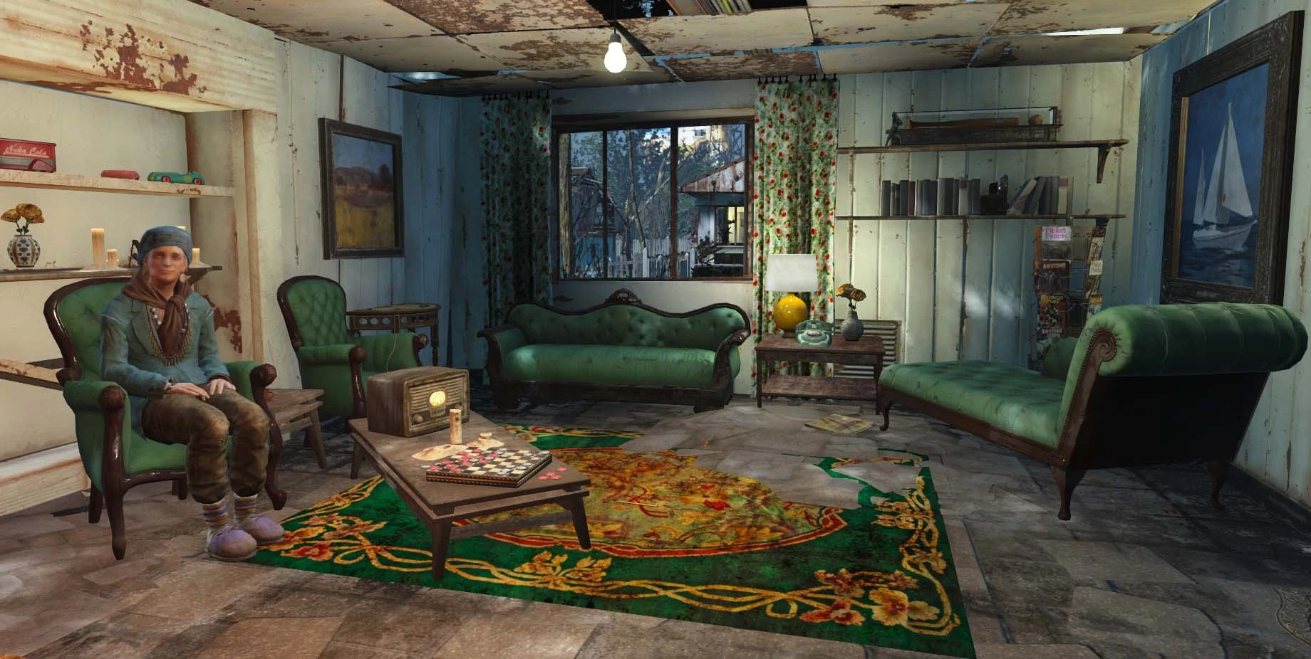 Fallout 4 пропала мебель фото 60