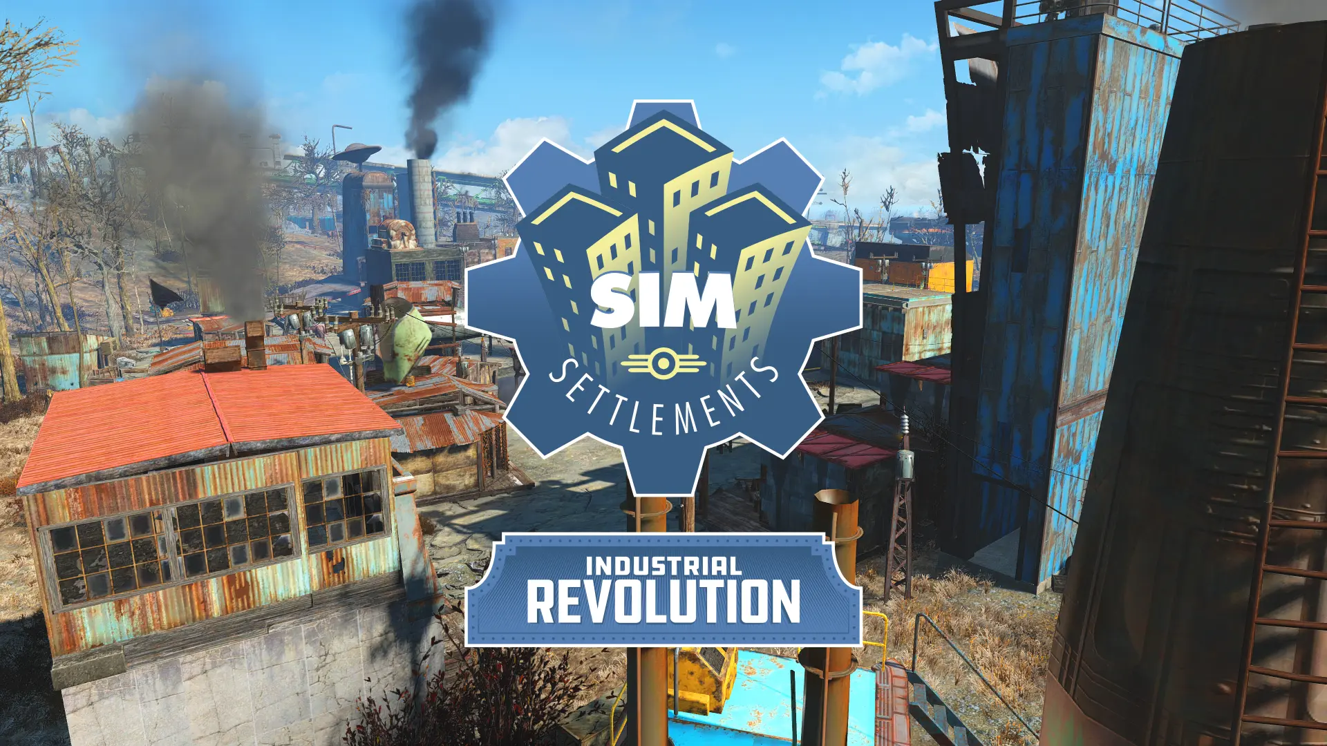 Revolution sims. Industrial Revolution Fallout 4. SIM Settlements Fallout 4. Fallout 4 SIM Settlements 2. City Plans SIM Settlements 2 Fallout 4.