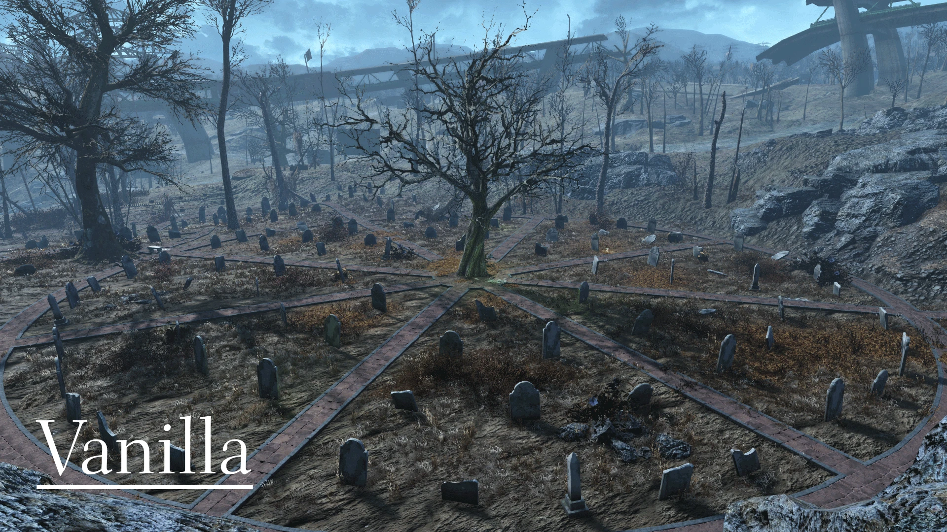 Fallout 4 деревья и трава фото 102