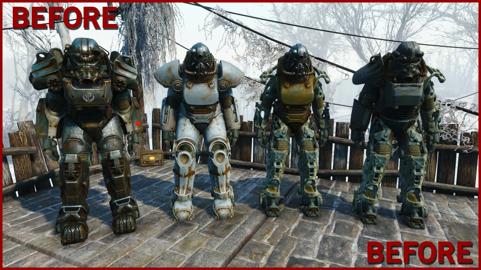 Da1barkers Power Armor Frame Retexture At Fallout 4 Nexus Mods And Community