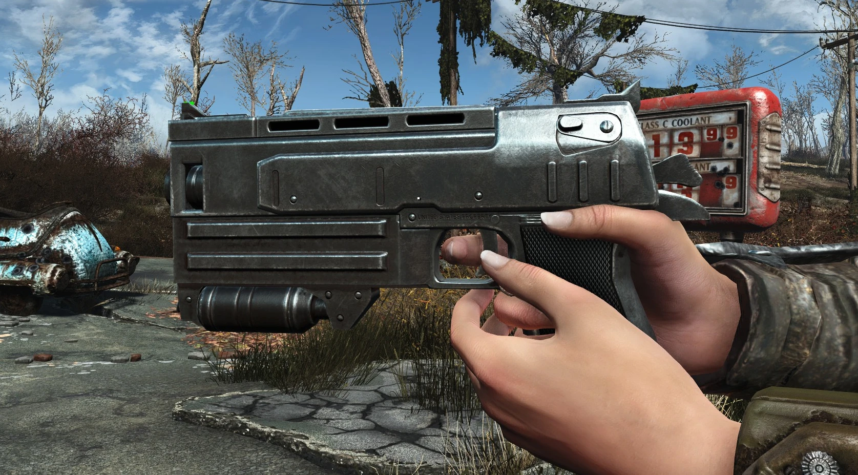 Fallout 4 colt delta elite 10mm replacer фото 28