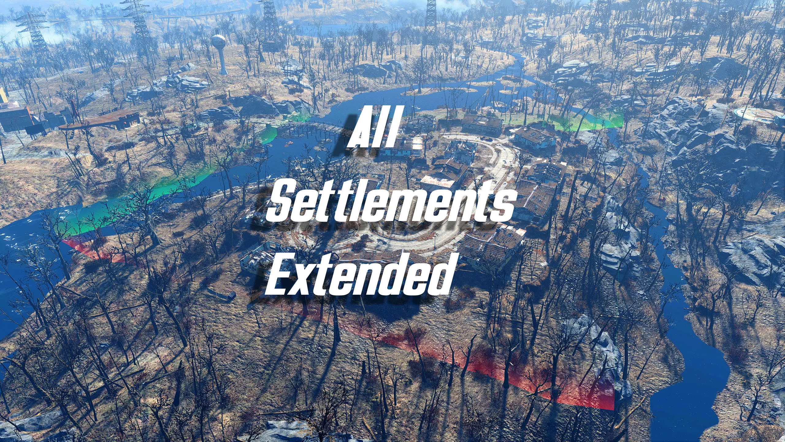 Fallout 4 all settlements extended фото 1