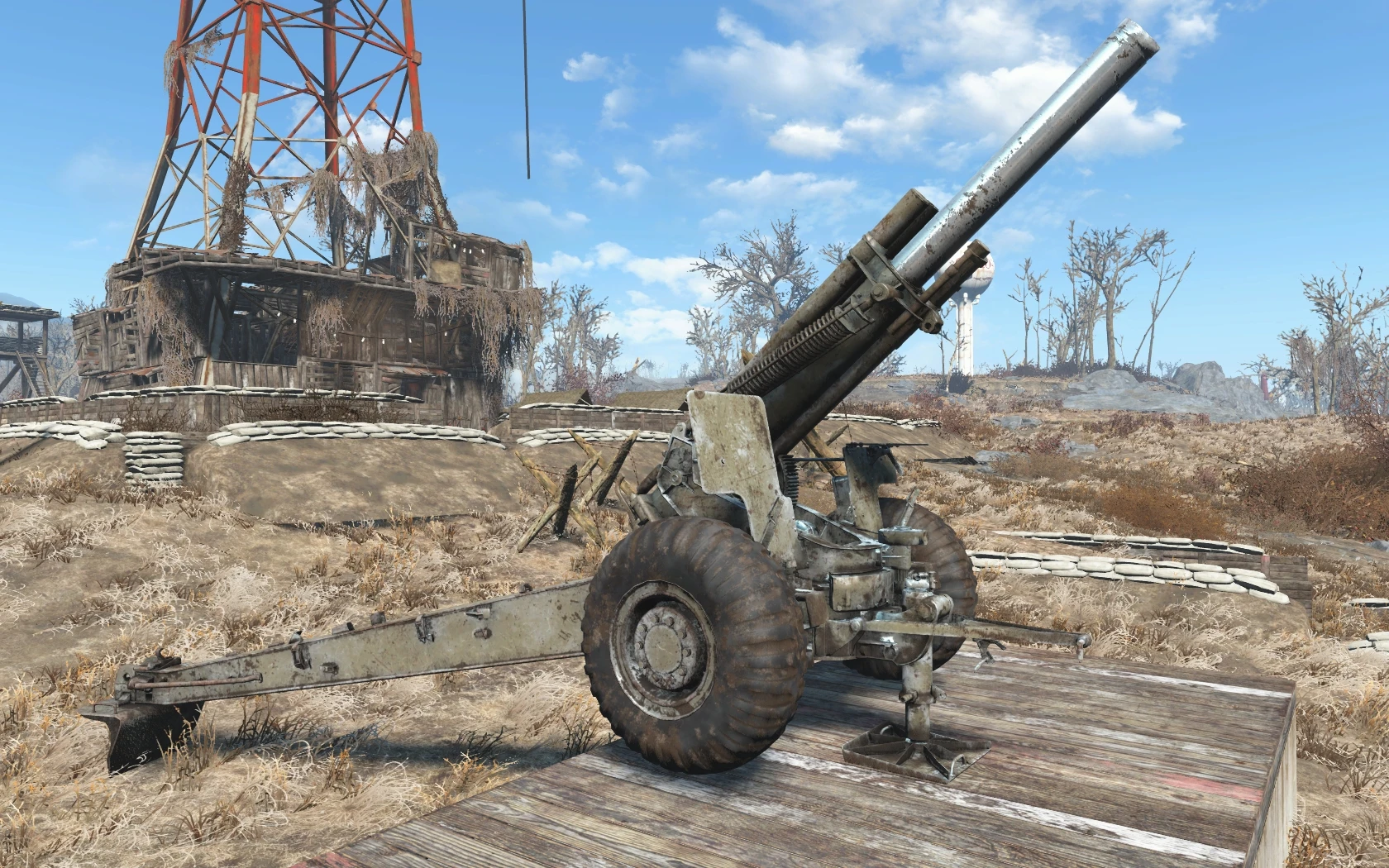 Fallout 4 ракетница артиллерия фото 3