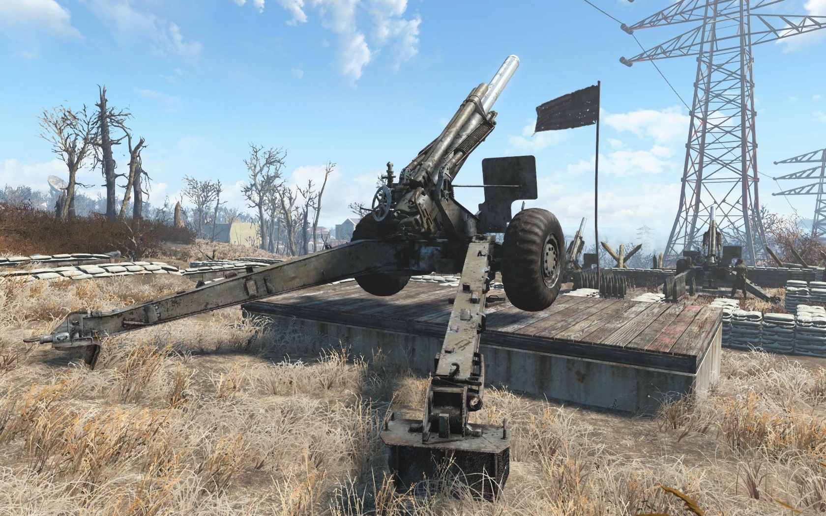 Fallout 4 ракетница артиллерия (120) фото