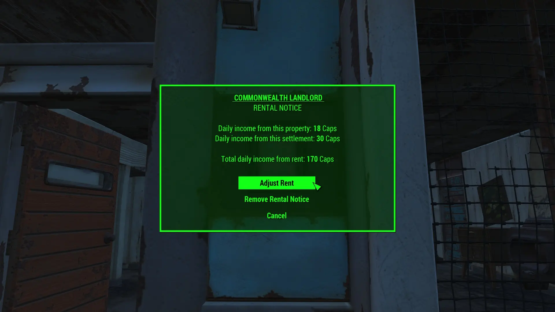 Commonwealth Landlord at Fallout 4 Nexus - Mods and community