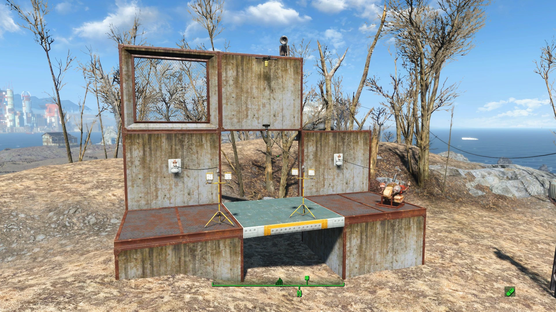 Fallout 4 бетонные дома фото 64