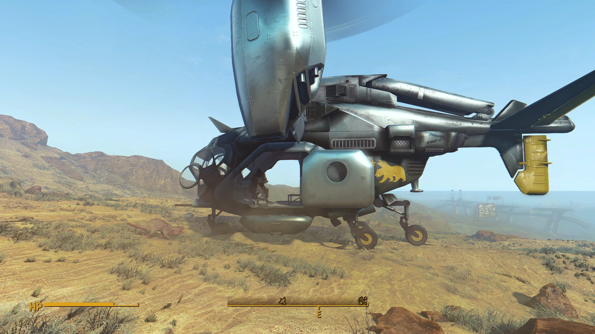 Fallout 4 flyable personal vertibird фото 65