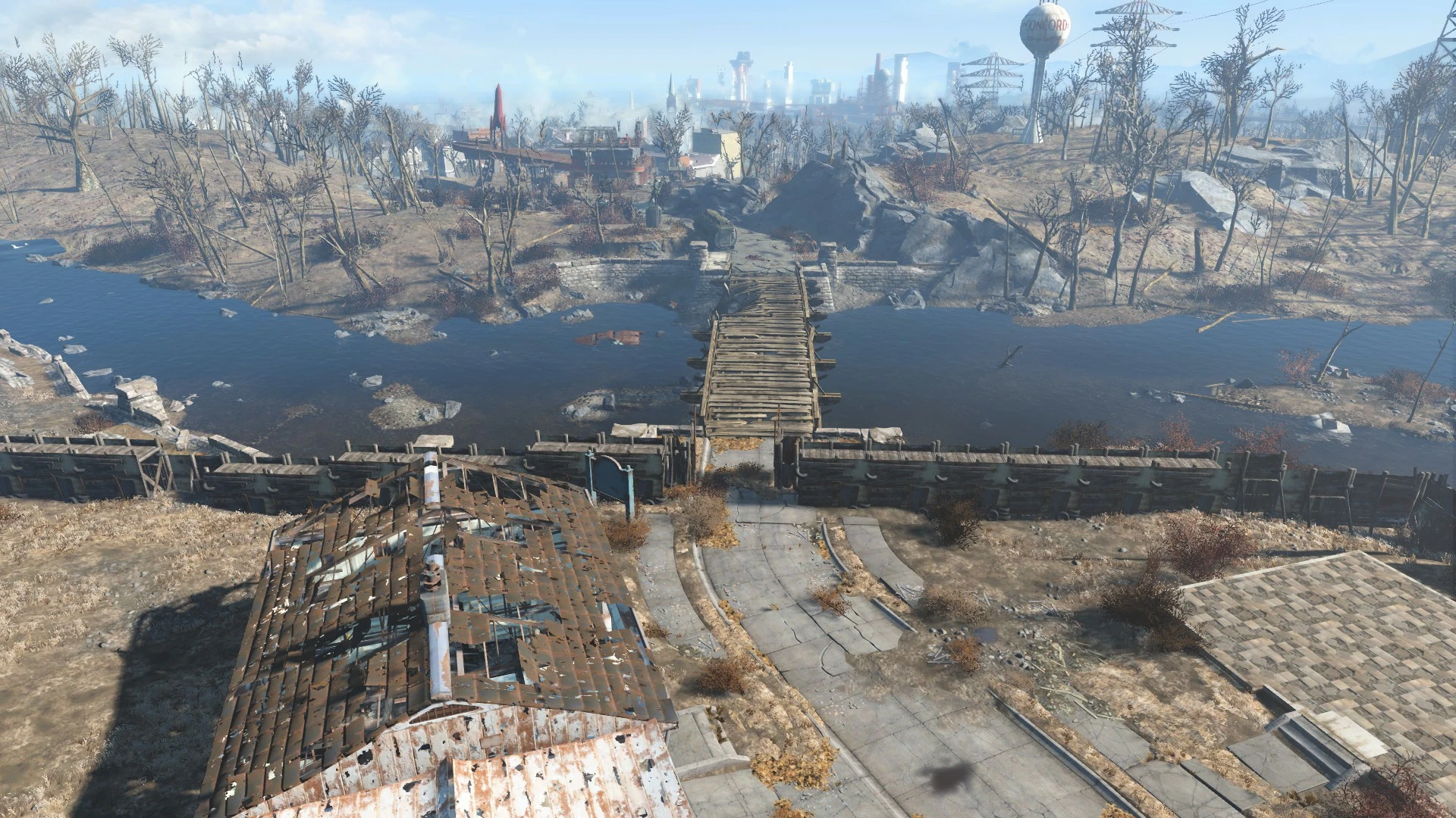 Fallout 4 мост сэнкчуари фото 113