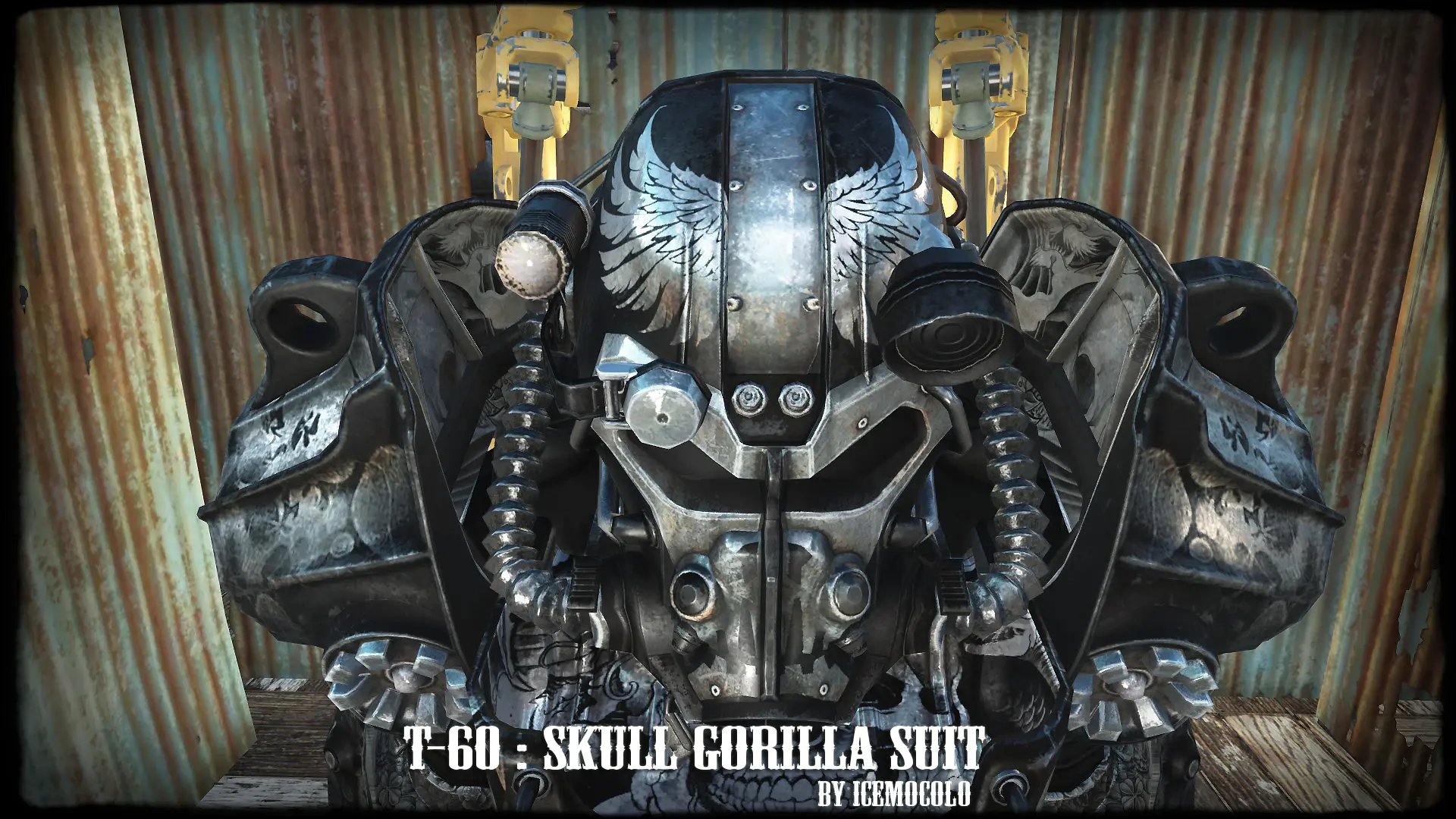 T 60 Skull Gorilla Suit Standalone At Fallout 4 Nexus Mods And Community