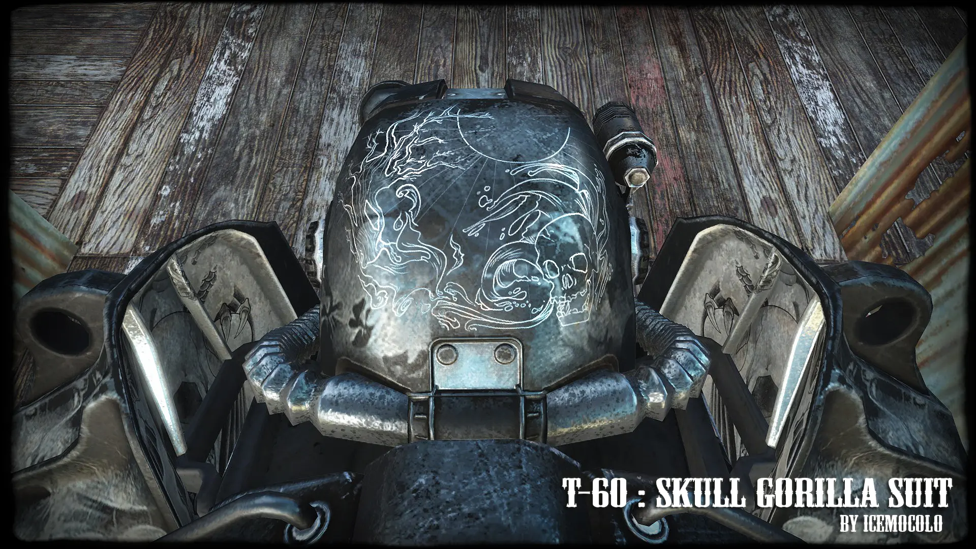 T 60 Skull Gorilla Suit Standalone At Fallout 4 Nexus Mods And Community