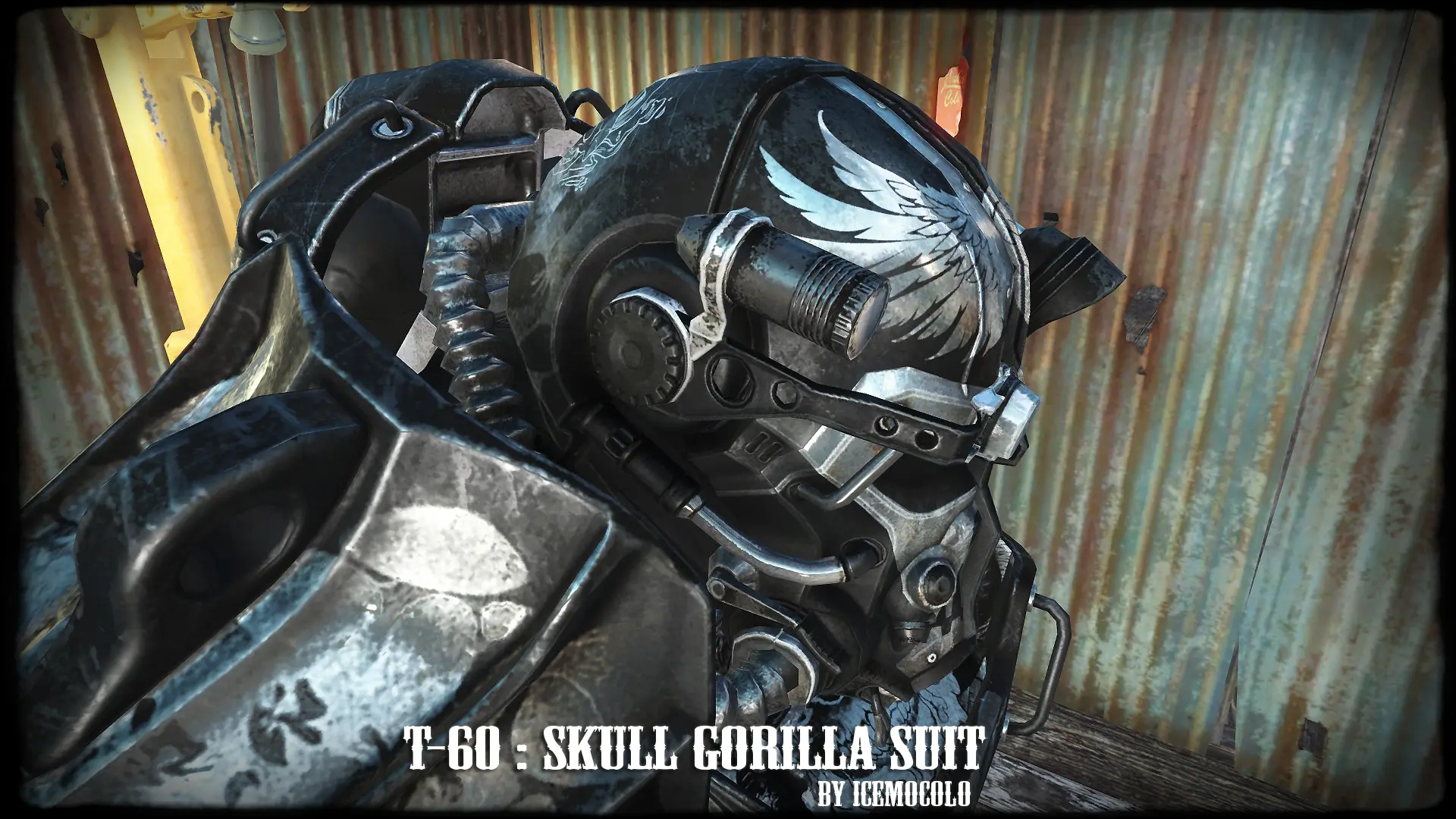 T 60 Skull Gorilla Suit Standalone At Fallout 4 Nexus Mods And Community