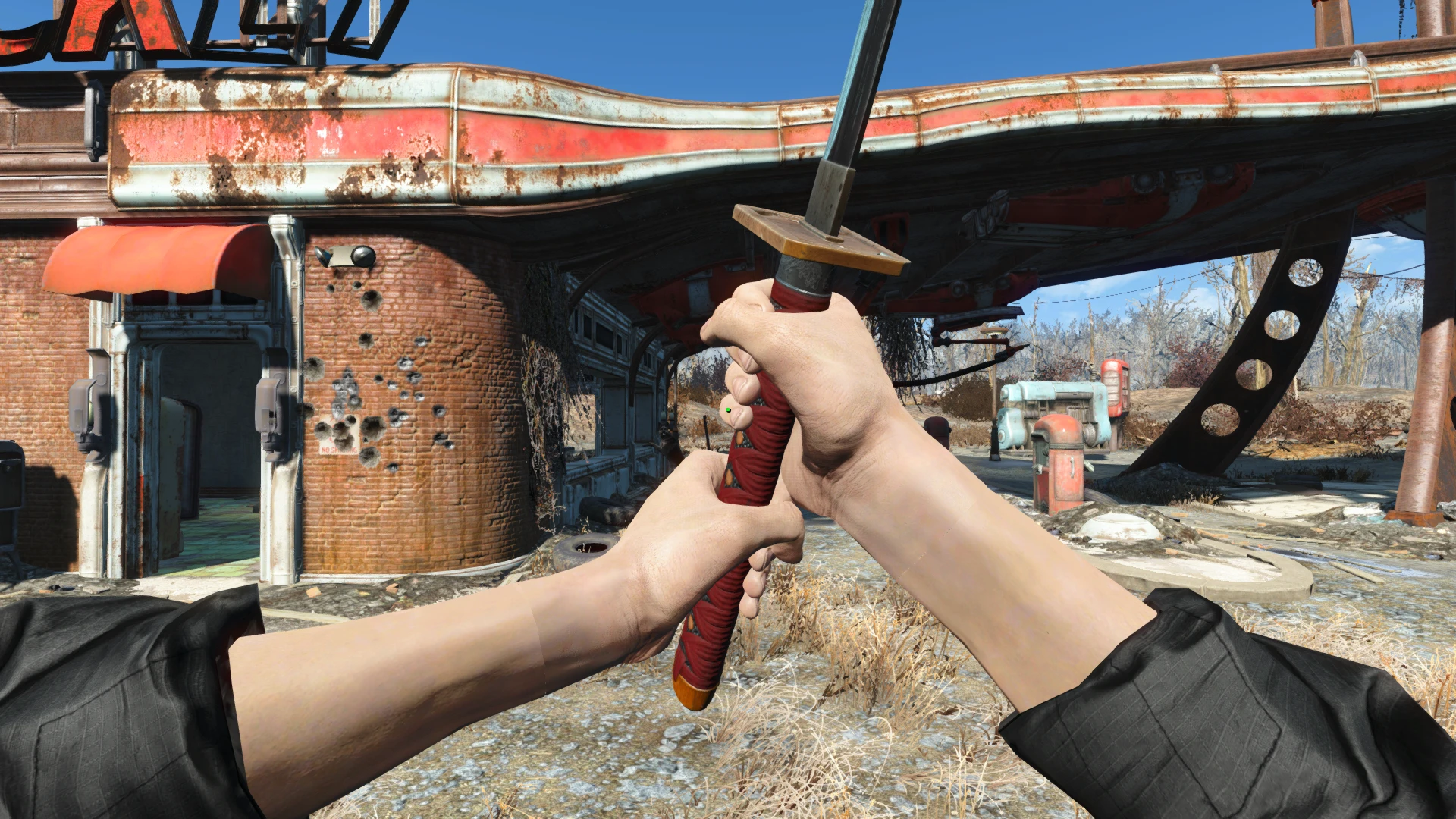Fallout 4 бой холодным оружием фото 16