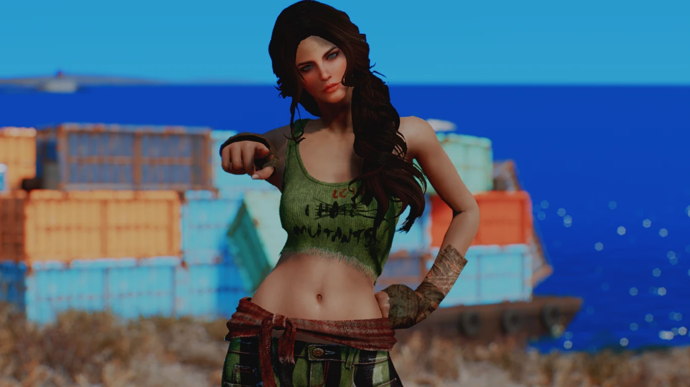 Fallout 4 goodlooking piper replacer фото 27