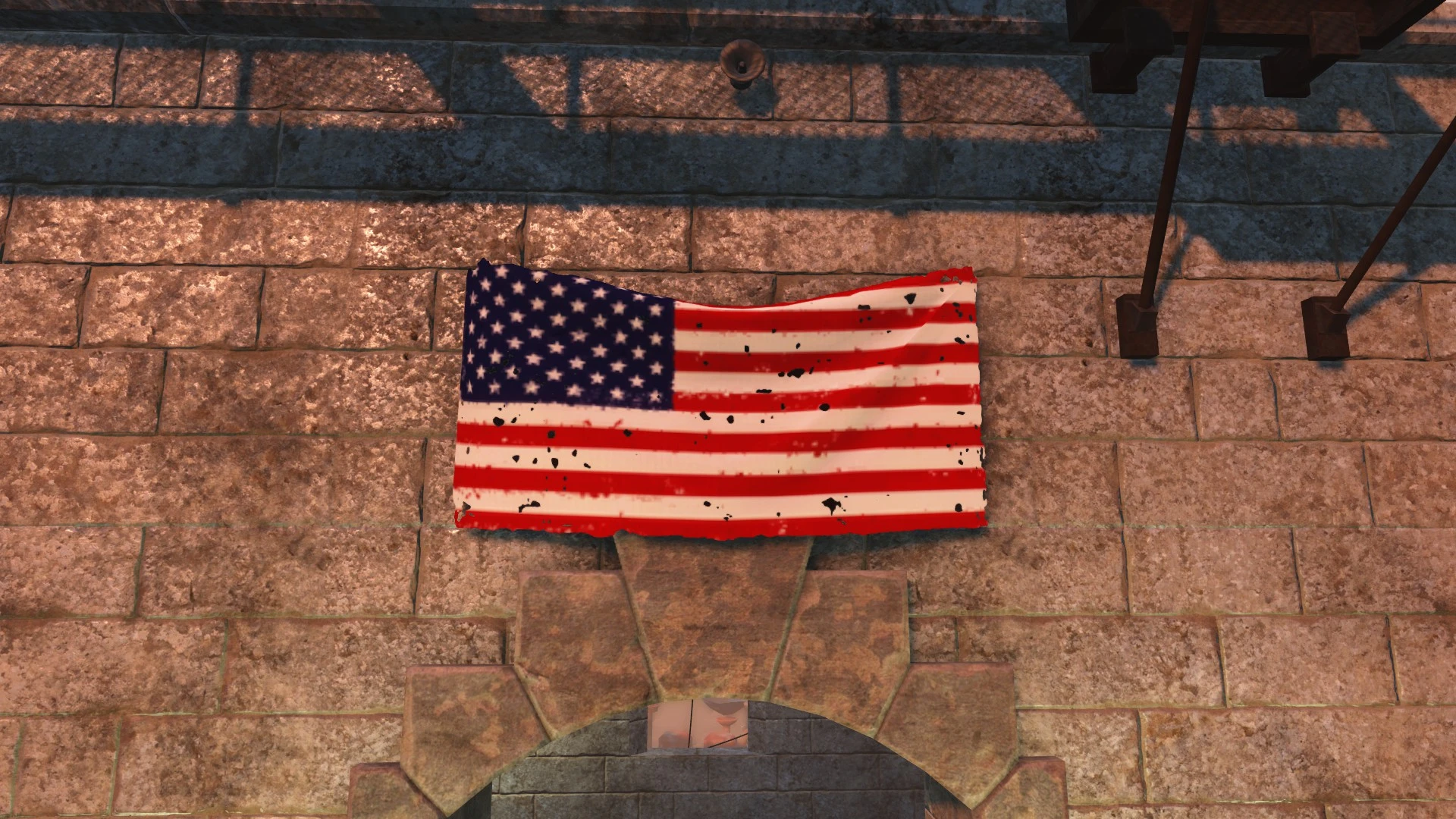 сложенный американский флаг в fallout 4 фото 20