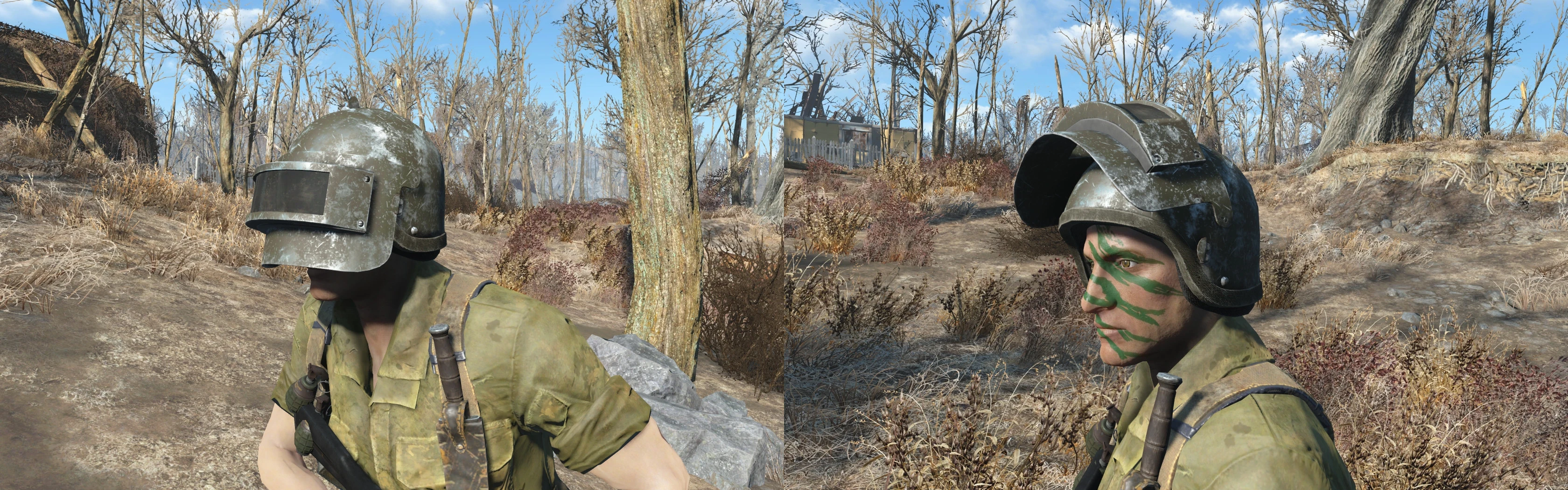 Fallout 4 шлем алтын фото 7