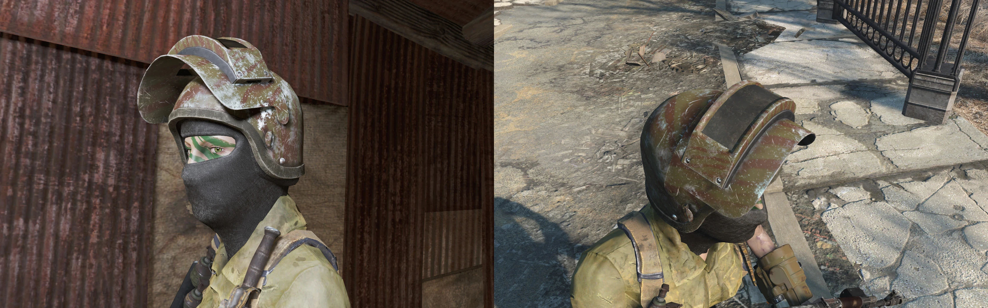 Fallout 4 противогаз и шлем фото 60