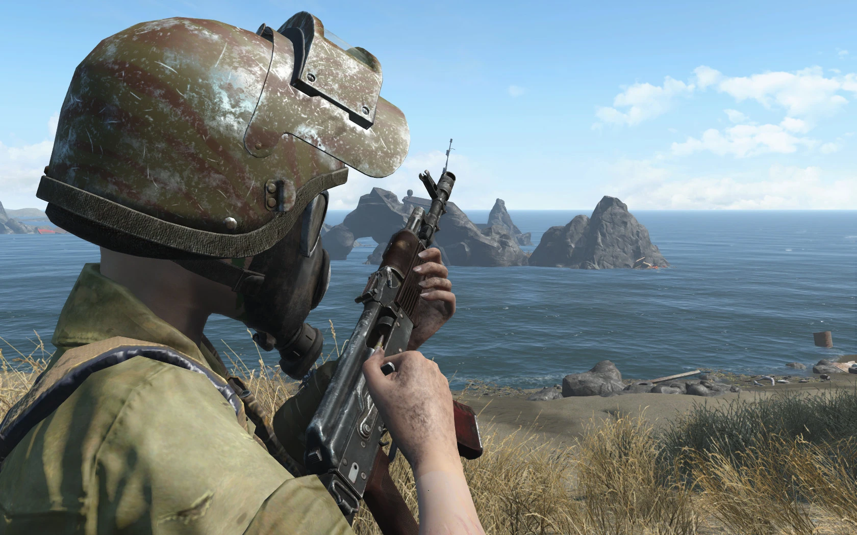 Fallout 4 altyn assault helmet фото 13