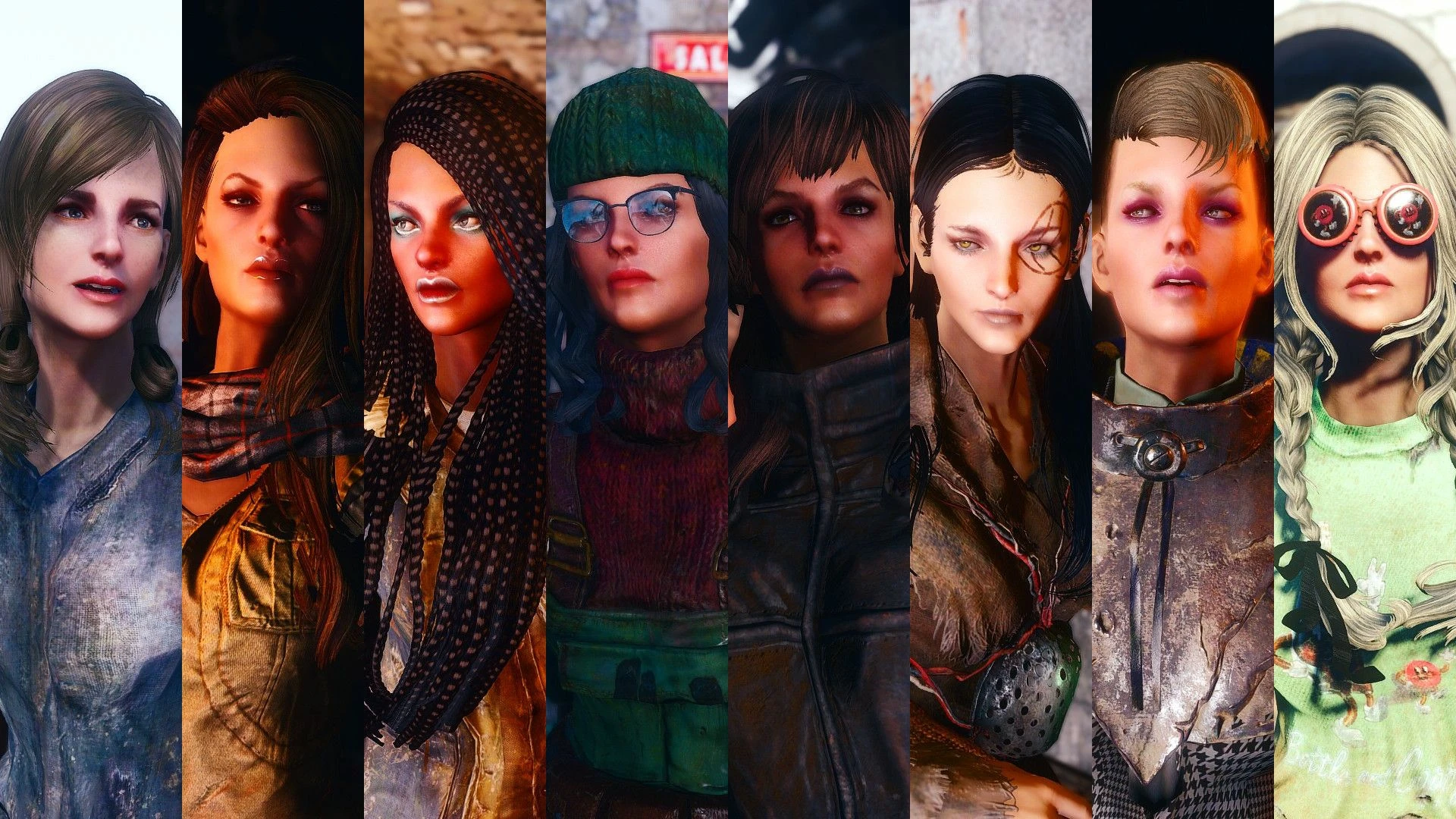 Wasteland heroines replacer fallout 4 фото 7