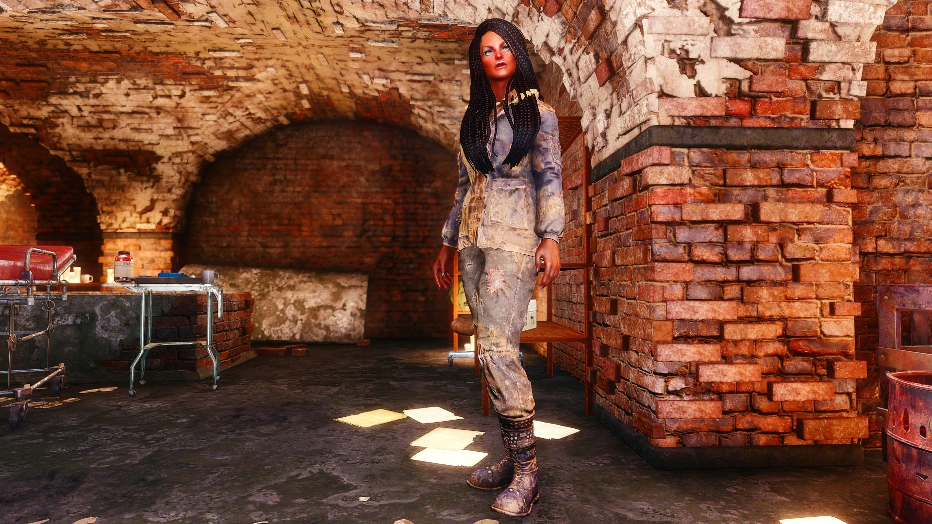 Wasteland heroines replacer fallout 4 фото 76