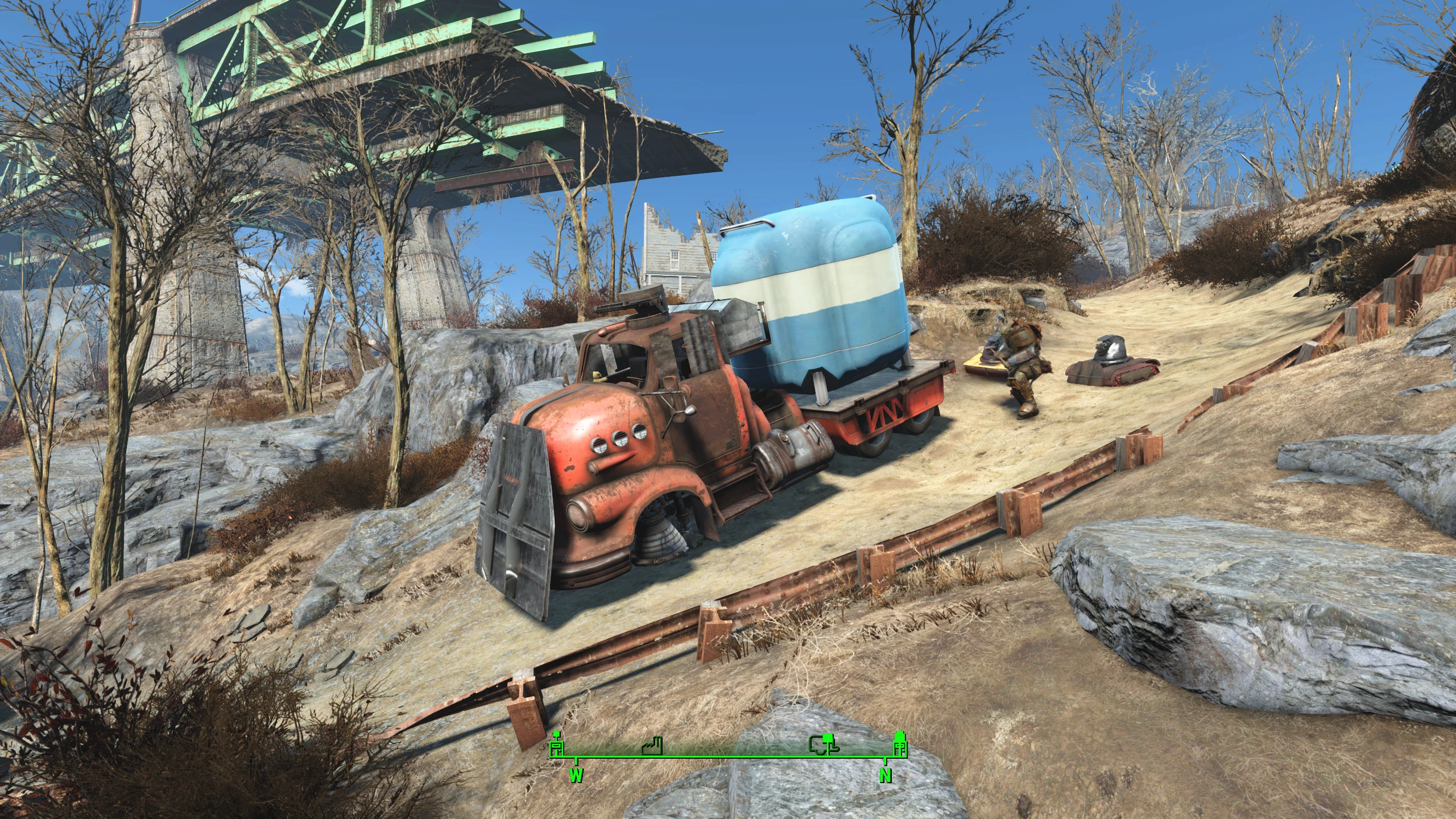 Fallout 4 транспорт на котором можно ездить фото 32