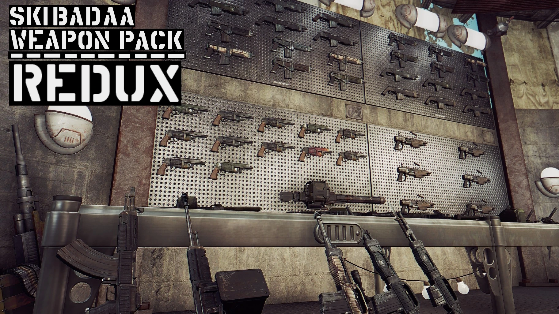 Combined arms modern weapon pack fallout 4 фото 70