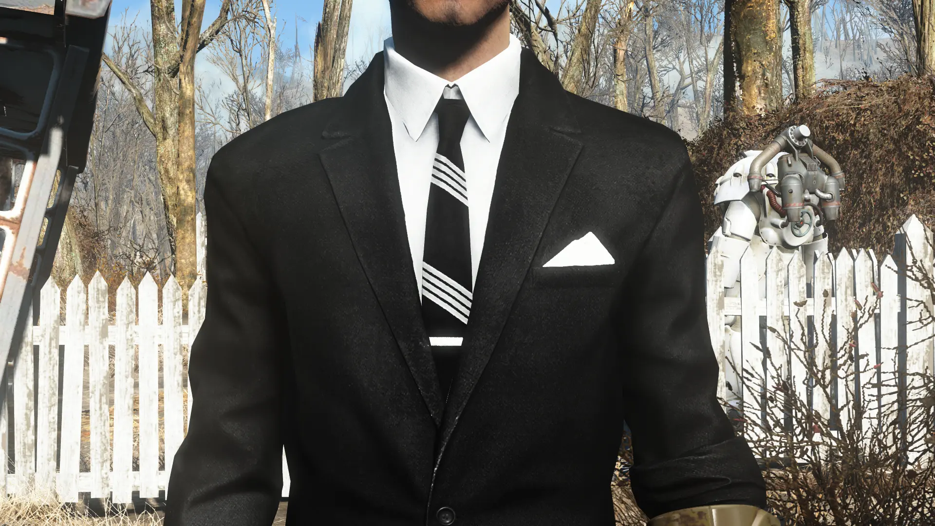 Black suit fallout 4 фото 5