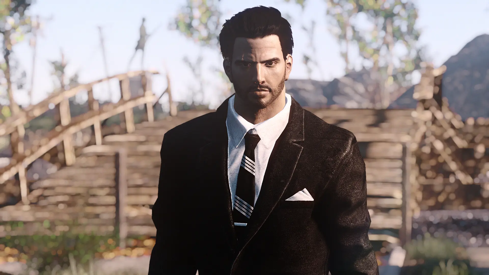 Black suit fallout 4 фото 4