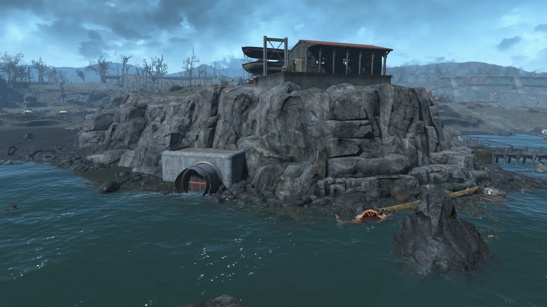 Coastal Cave - New Location and Player Home at Fallout 4 Nexus - Mods ...