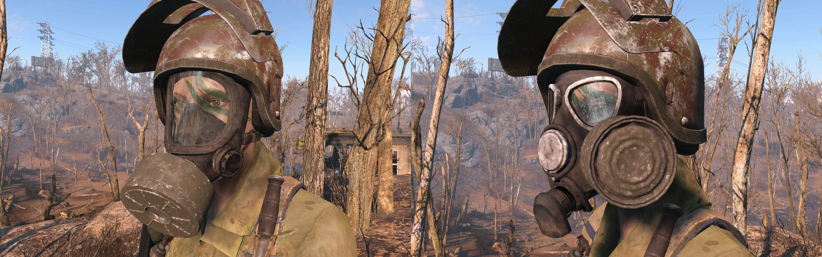 Fallout 4 gas mask metro фото 45