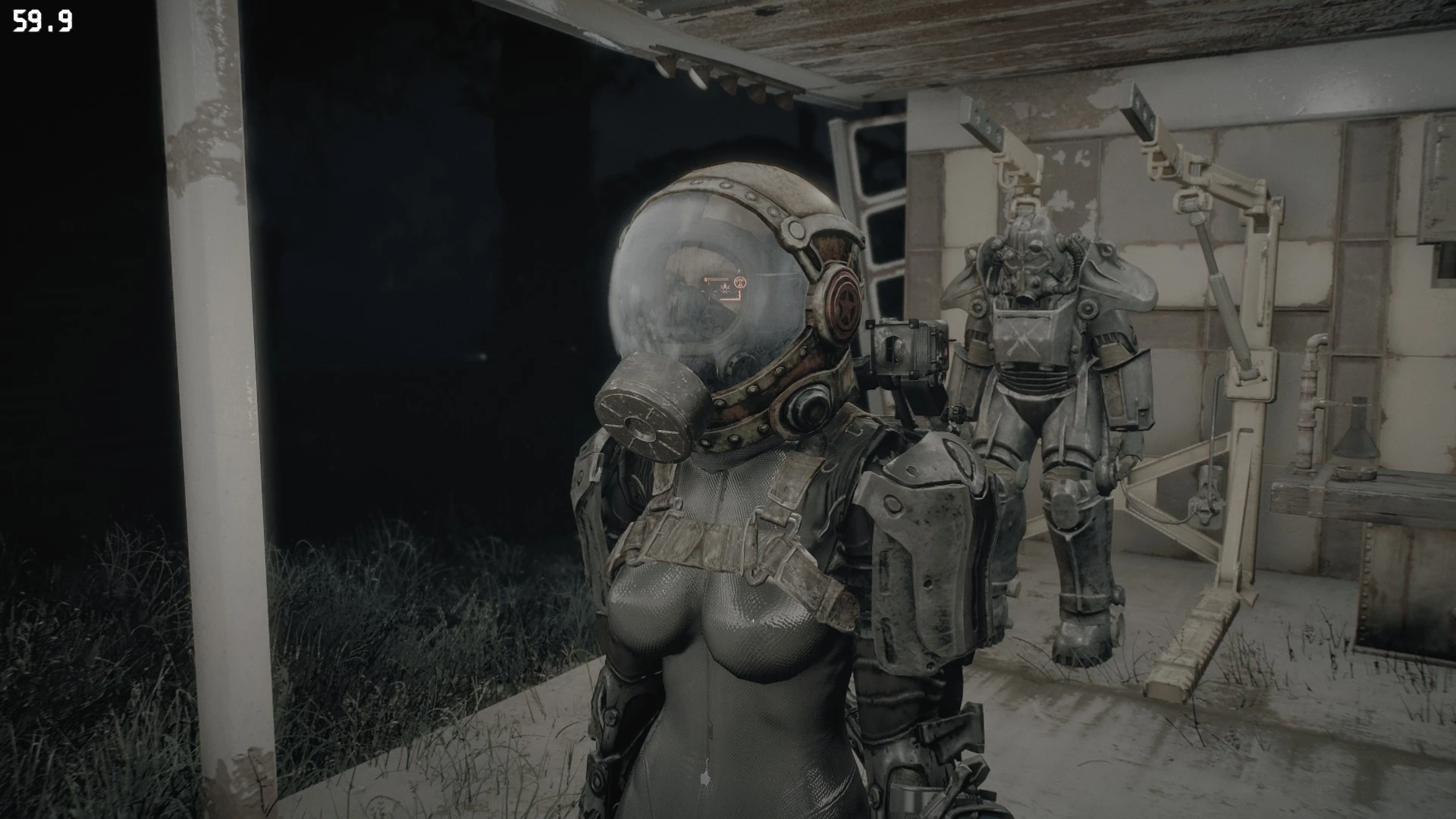 Fallout 4 противогаз и шлем фото 49