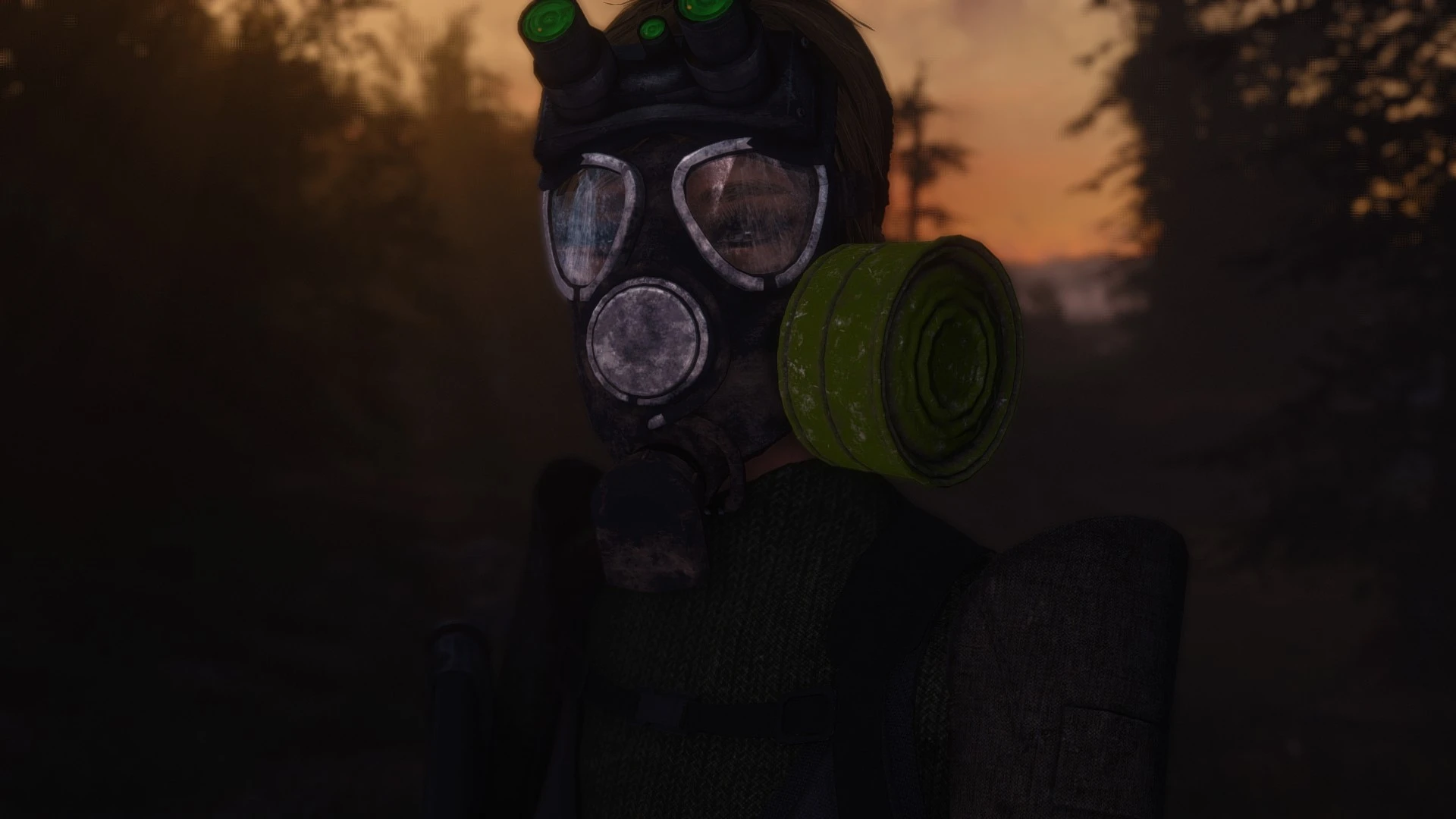 Fallout 4 gas mask metro фото 16