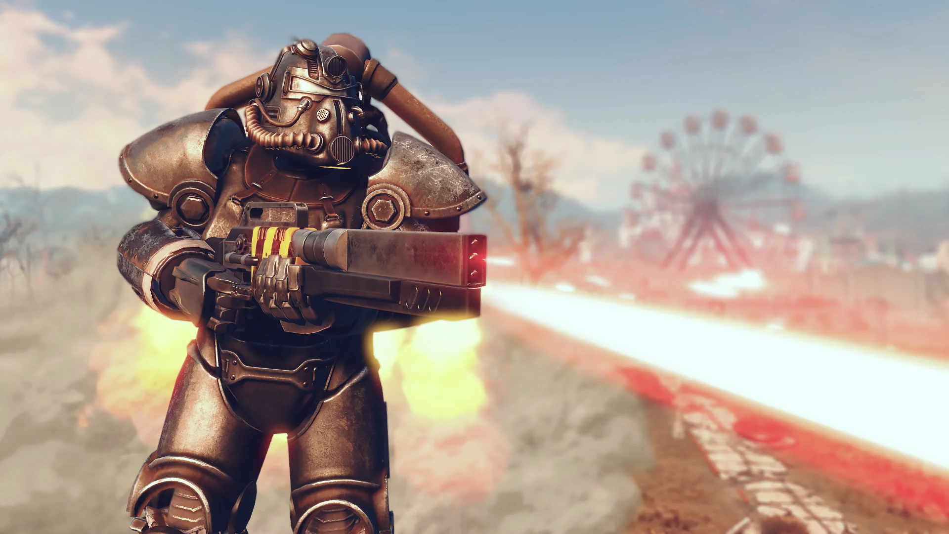 Fallout 4 лазерная винтовка wattz фото 37