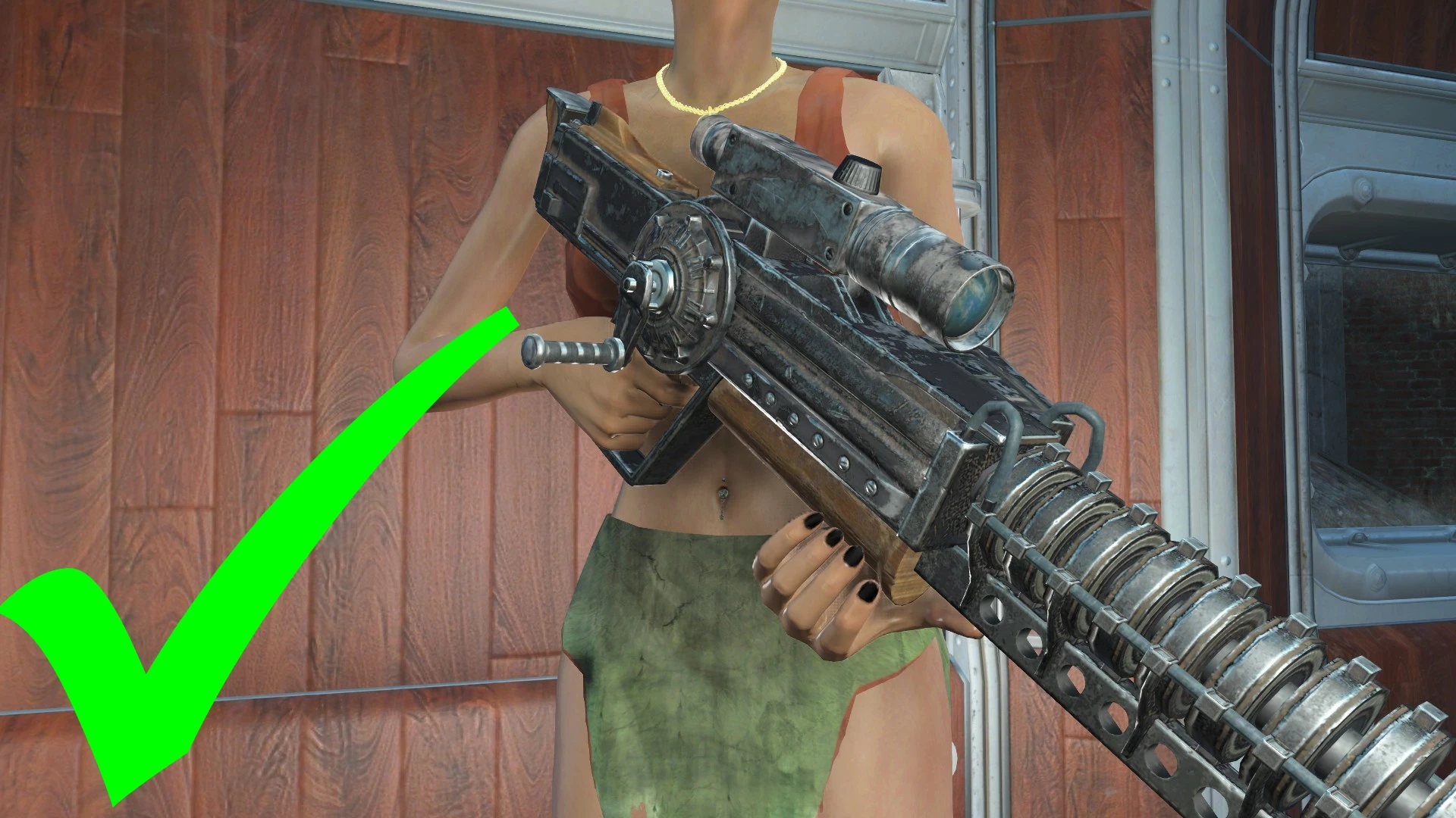 Fallout 4 gauss rifle retexture фото 67